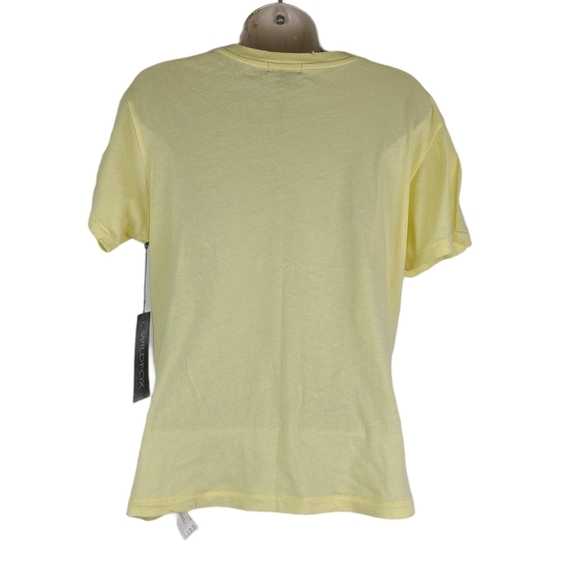Nwt Wildfox Sunnies Keke Tee Yellow Medium - Picture 3 of 3